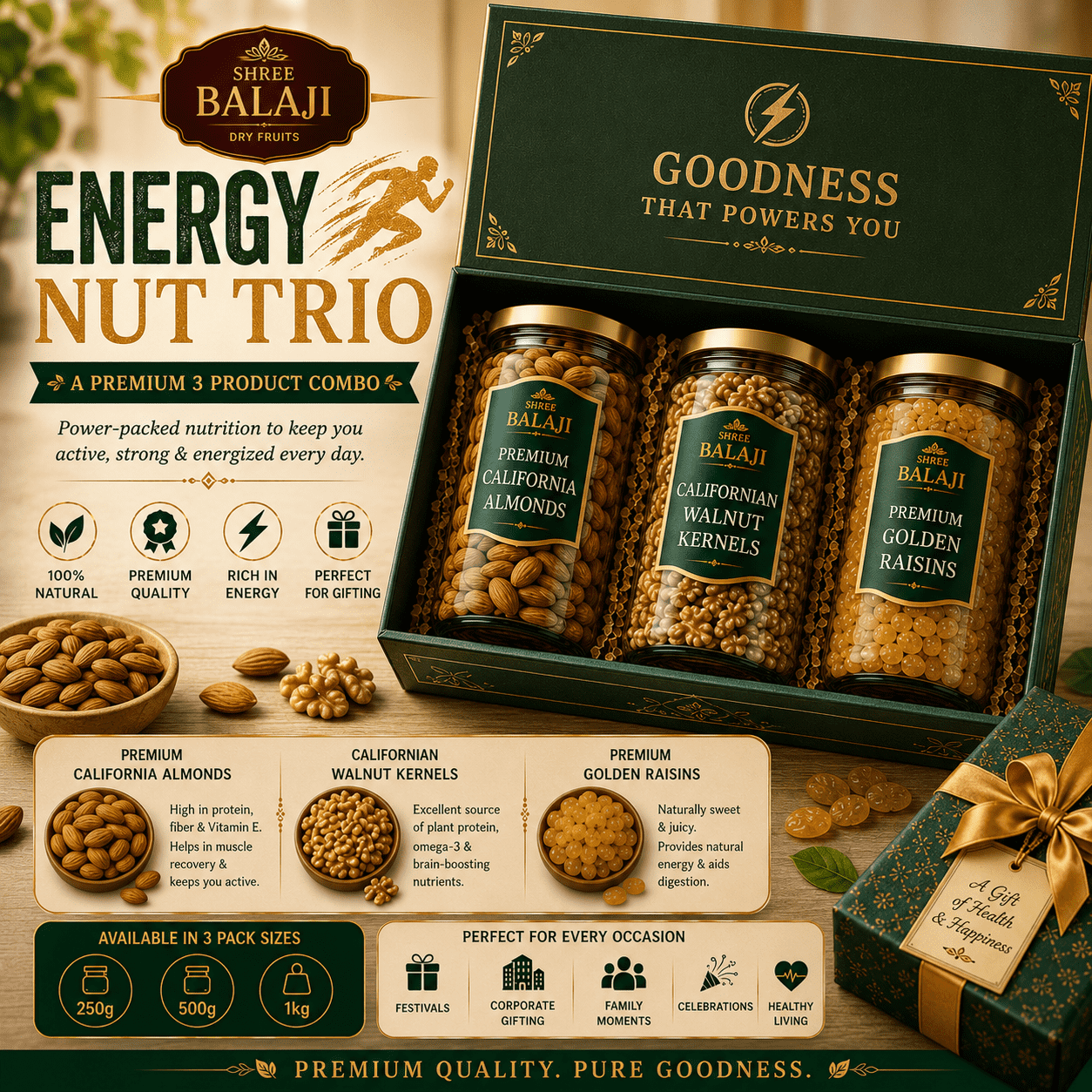 Energy Nut Trio