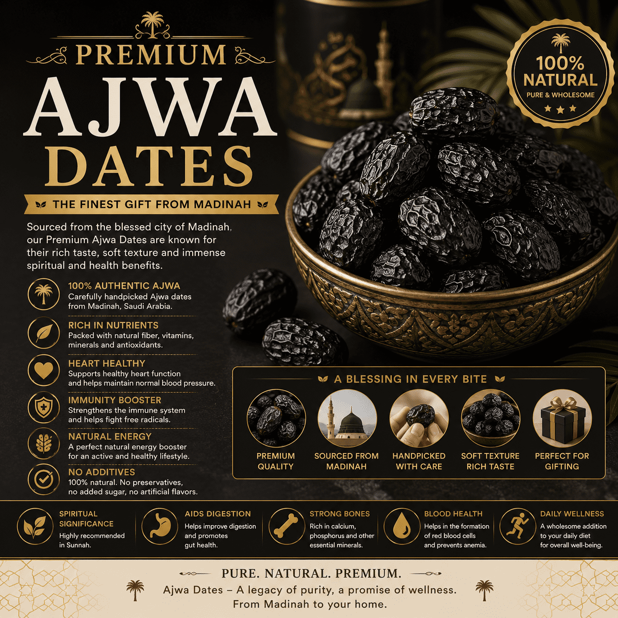 Premium Ajwa Dates