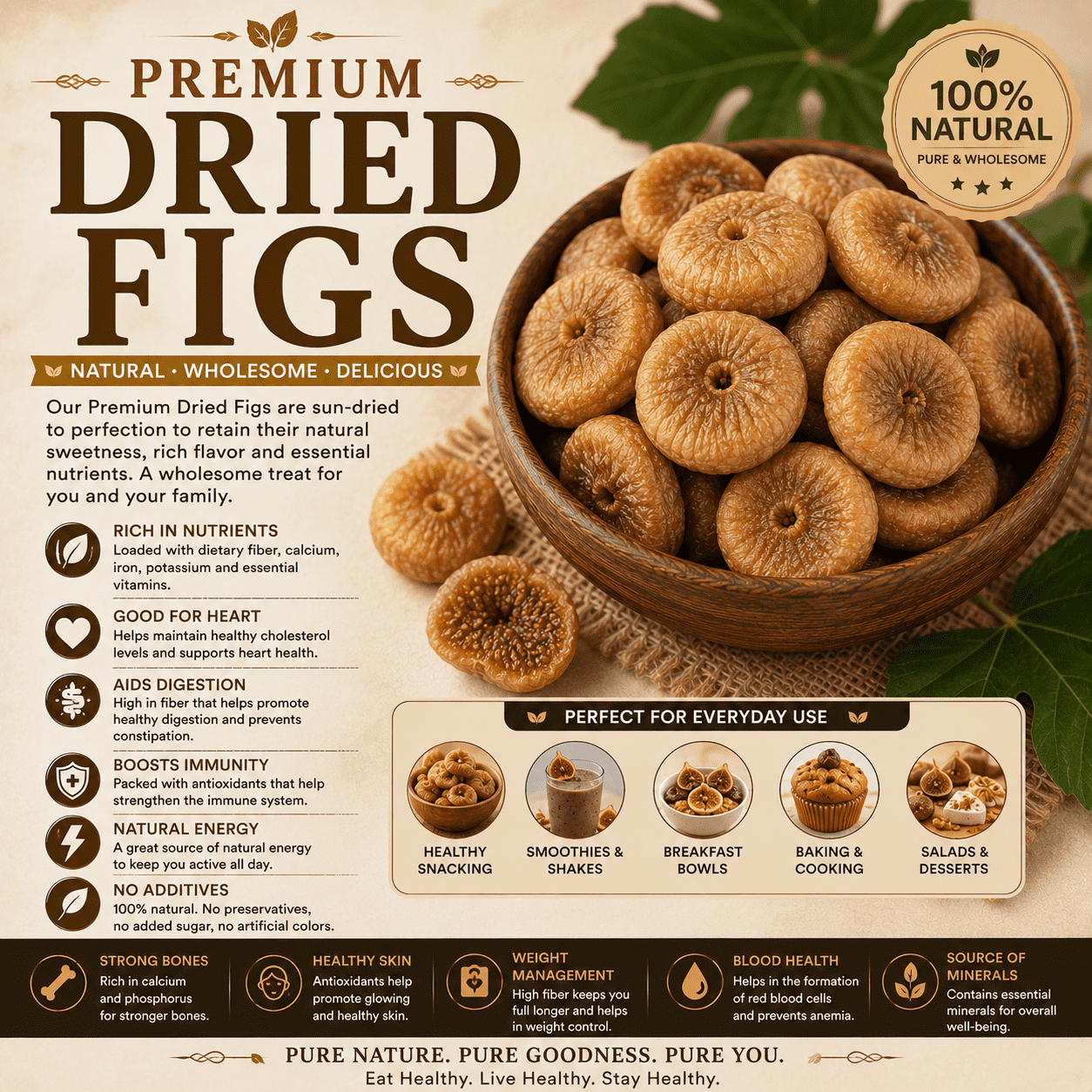 Premium Dried Figs