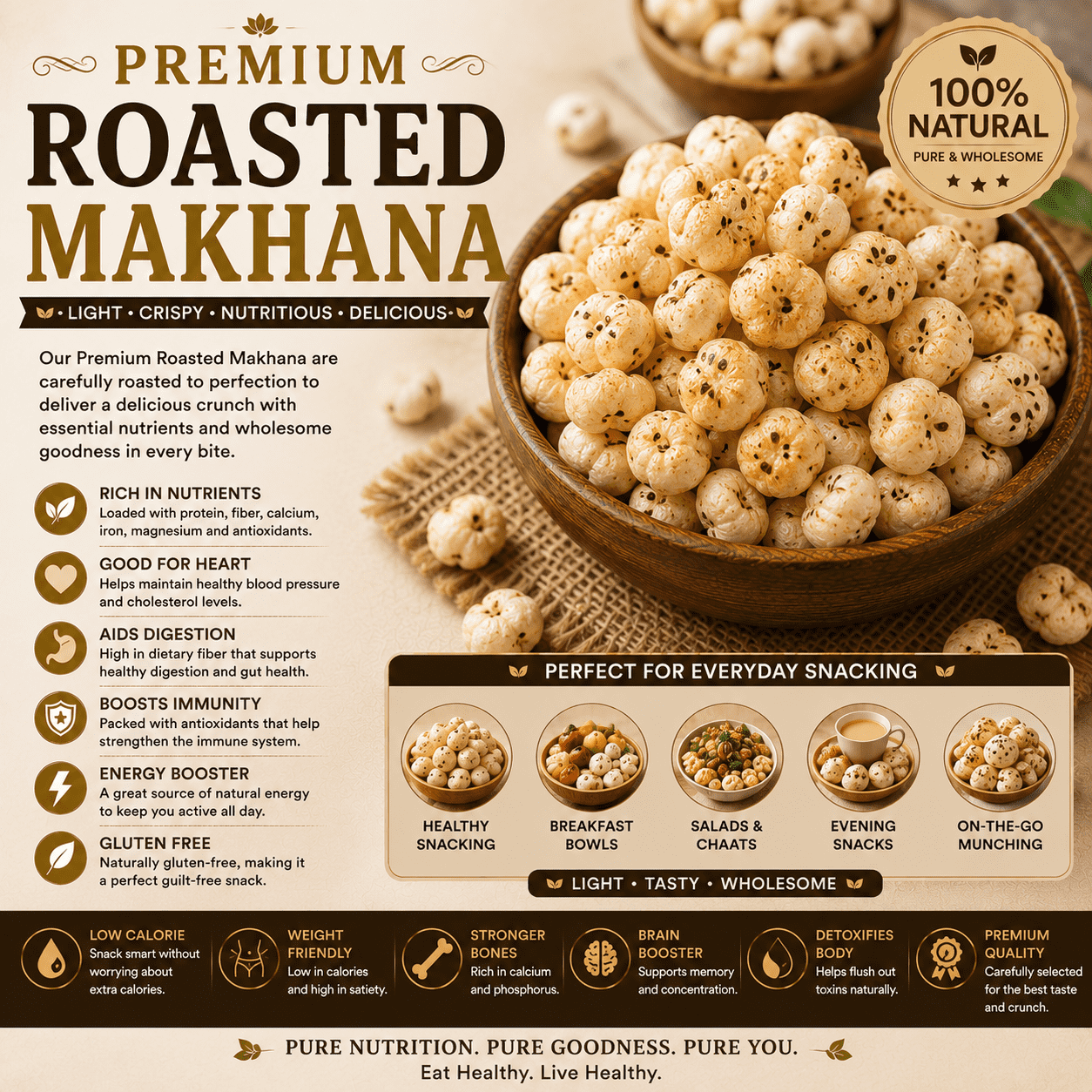 Roasted Makhana