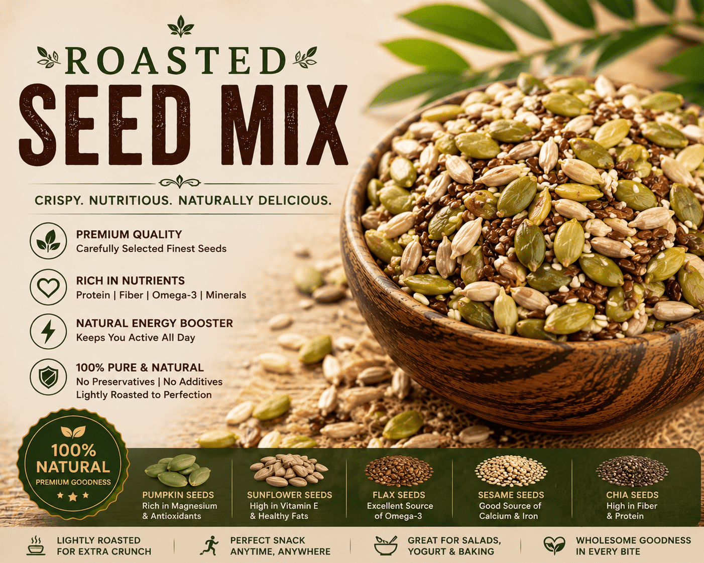 Roasted Seed Mix
