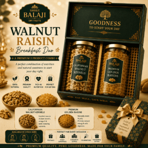 Walnut Raisin Breakfast Duo